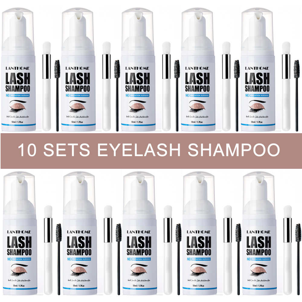 Eyelash Extension Wash Kit - 50ML Lanthome Pro Eyelash Extension Shampoo