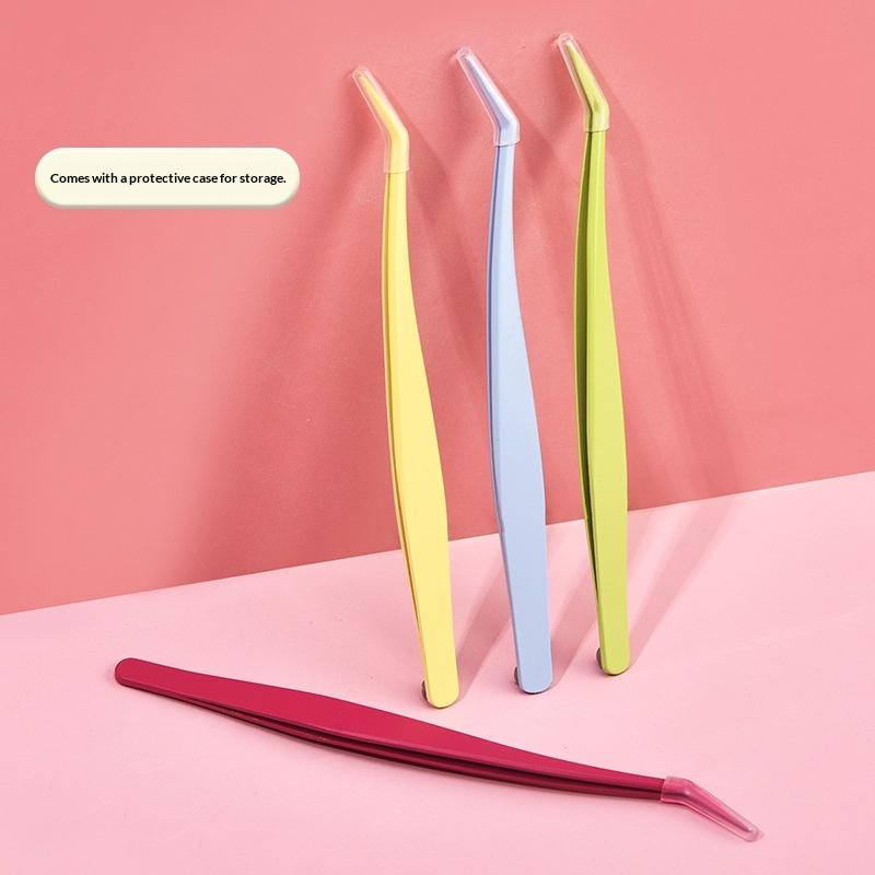 Lash Extension Tweezers - Stainless Steel Lash Grafting Tweezer 1Pcs