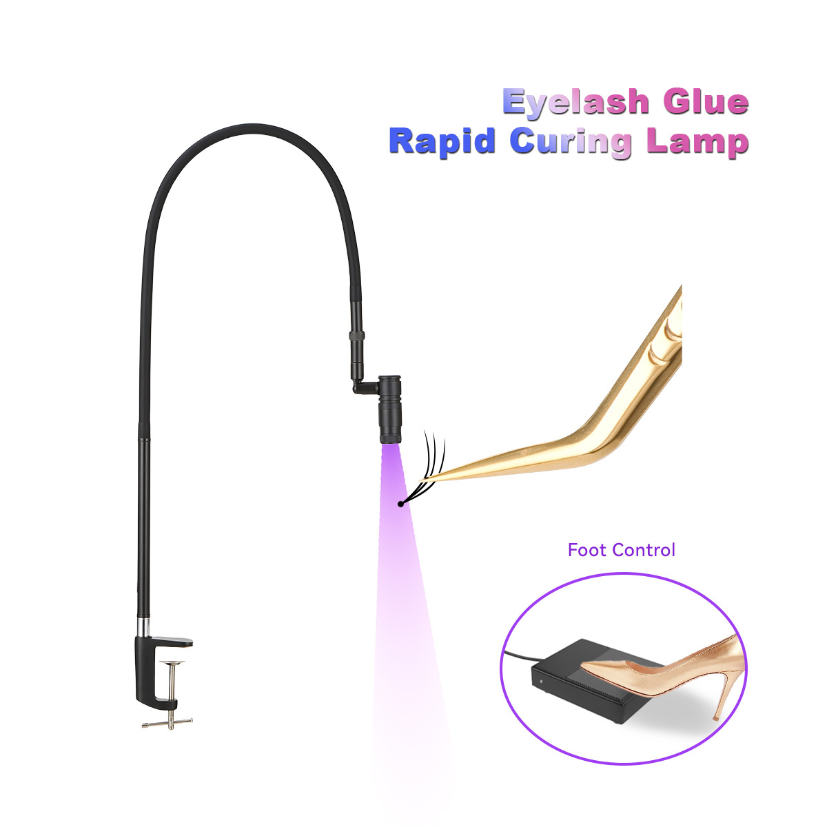 UV eyelash extension lamp graf - огляд і ціна Eyelash Extension Uv