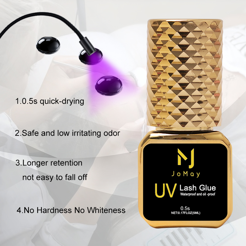 JOMAY 5ml Lashes Adhesive 0.5S - огляд і ціна Eyelash Extension Uv