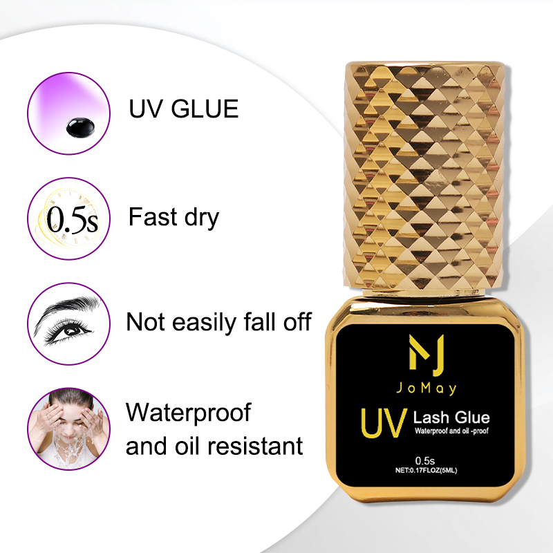 JOMAY 5ml Lashes Adhesive 0.5S - огляд і ціна Eyelash Extension Uv