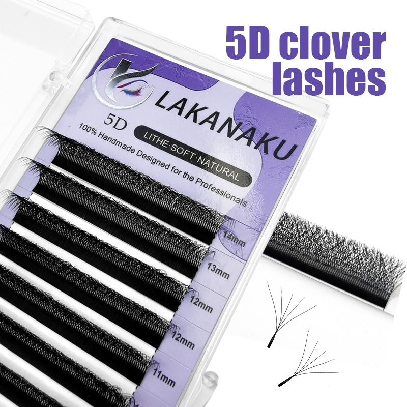 LAKANAKU W Shape Bloom 3D 4D 5 - огляд і ціна Eyelash Extension Y Shape