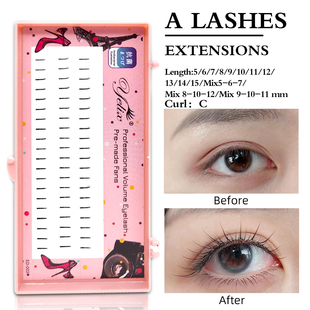 Yelix Natural Soft Individual  - огляд і ціна Eyelash Extension Yelix