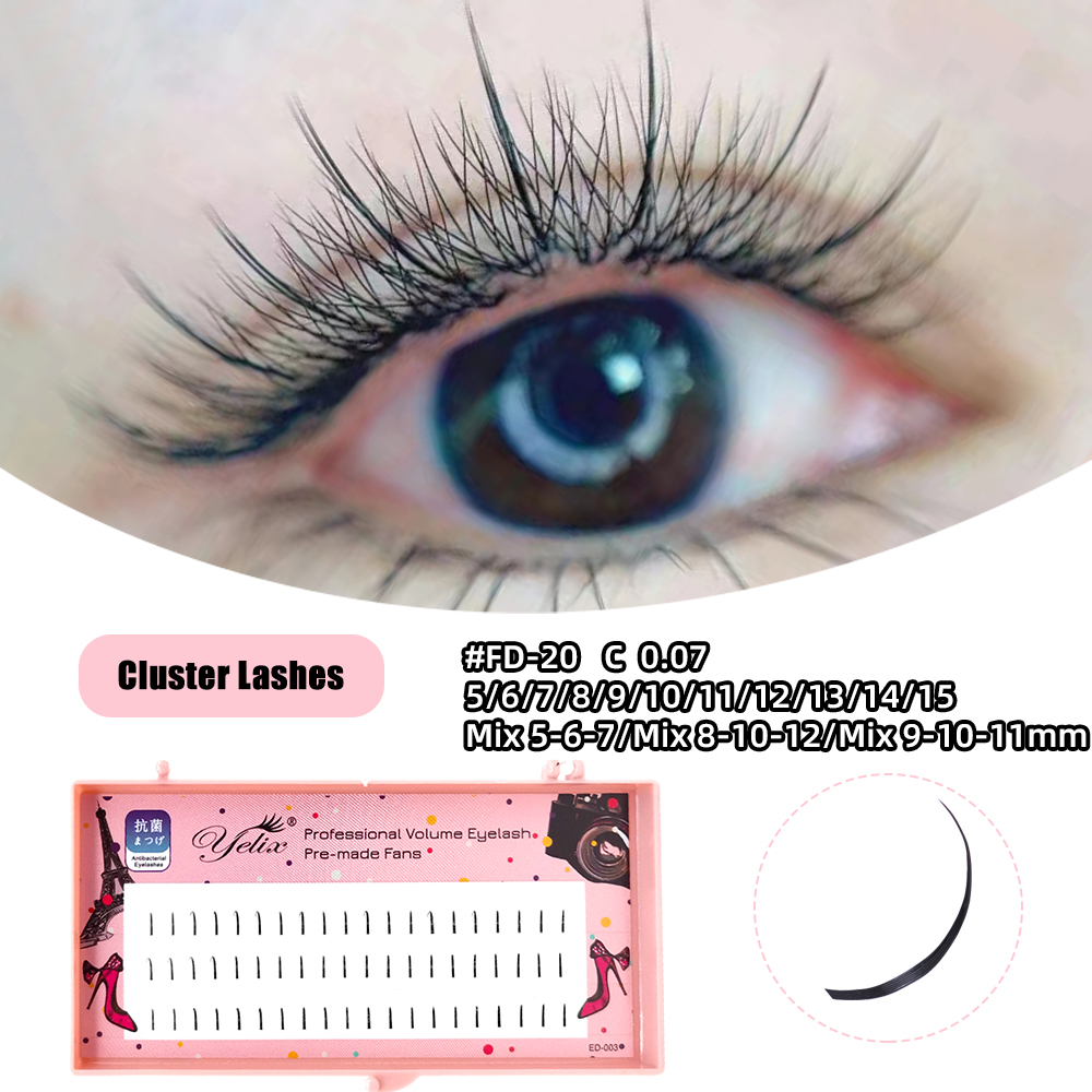 Yelix Natural Soft Individual  - огляд і ціна Eyelash Extension Yelix