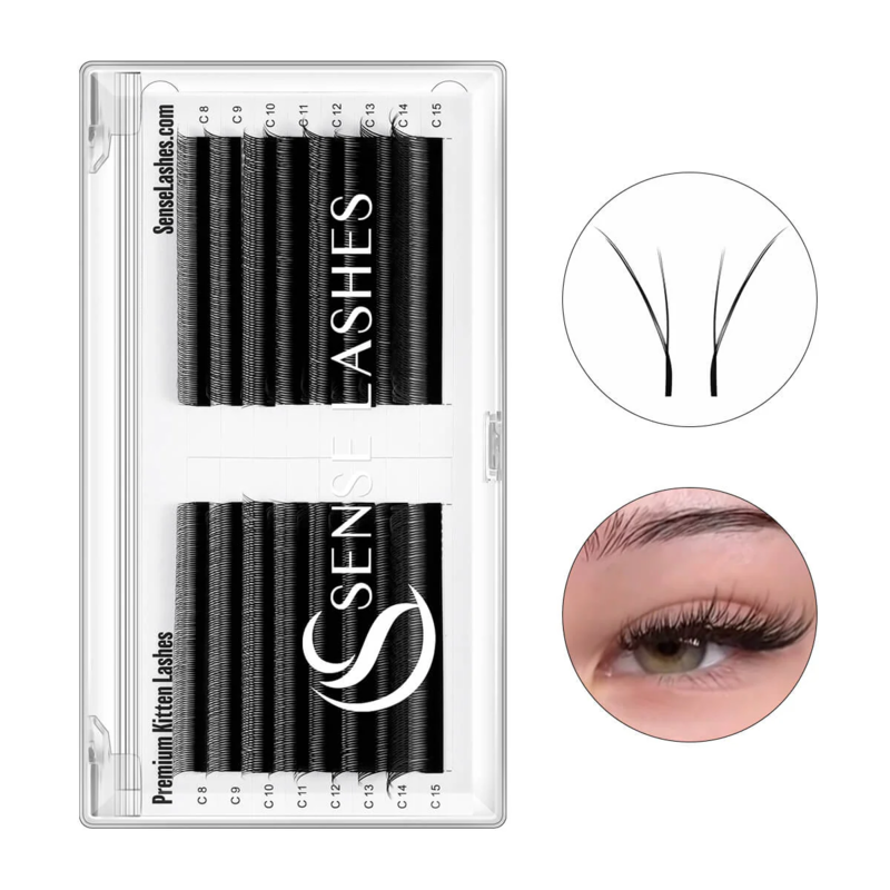 SENSE LASHES Fox YY Shape Eyel - огляд і ціна Eyelash Extension Y Shape