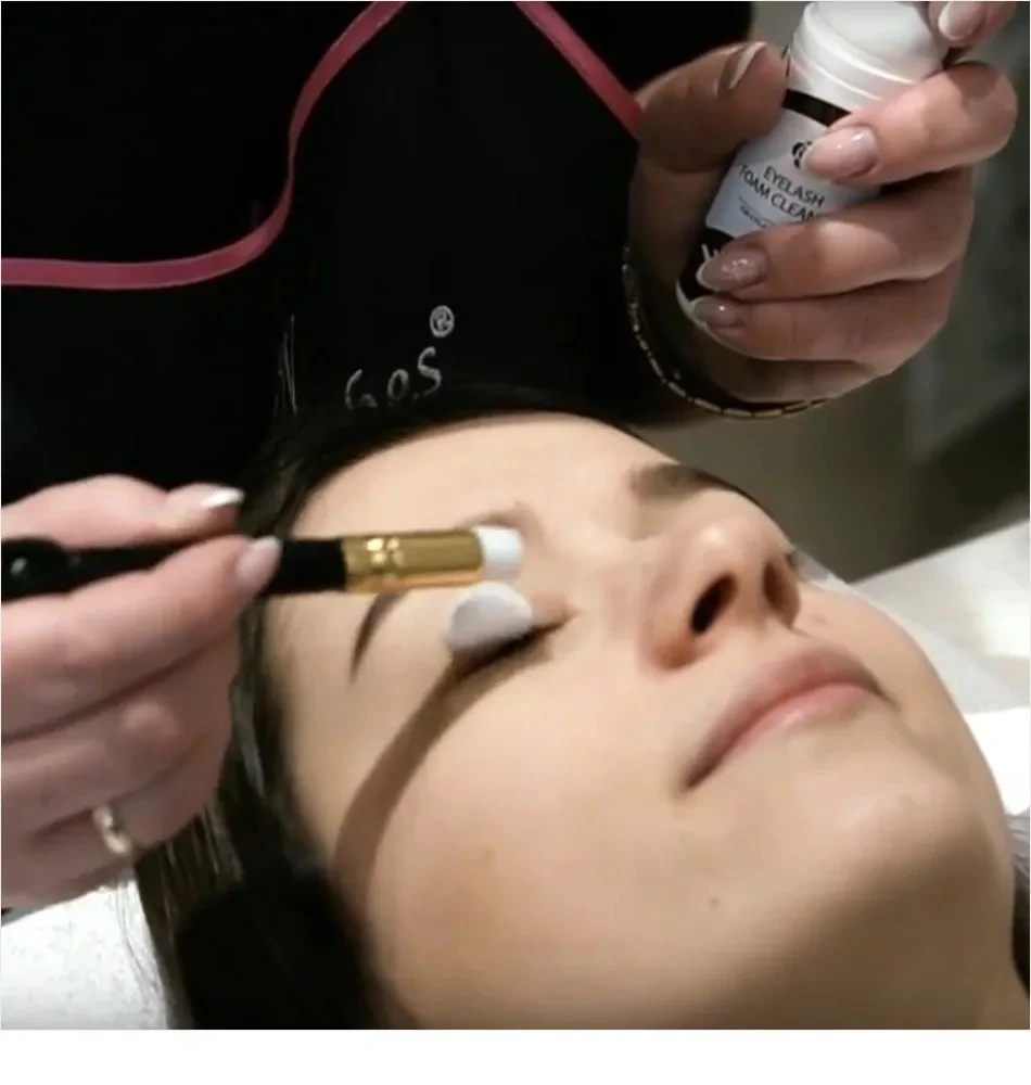 10/20/50pcs Eyelash Cleaning B - огляд і ціна Eyelash Extension Wash Kit