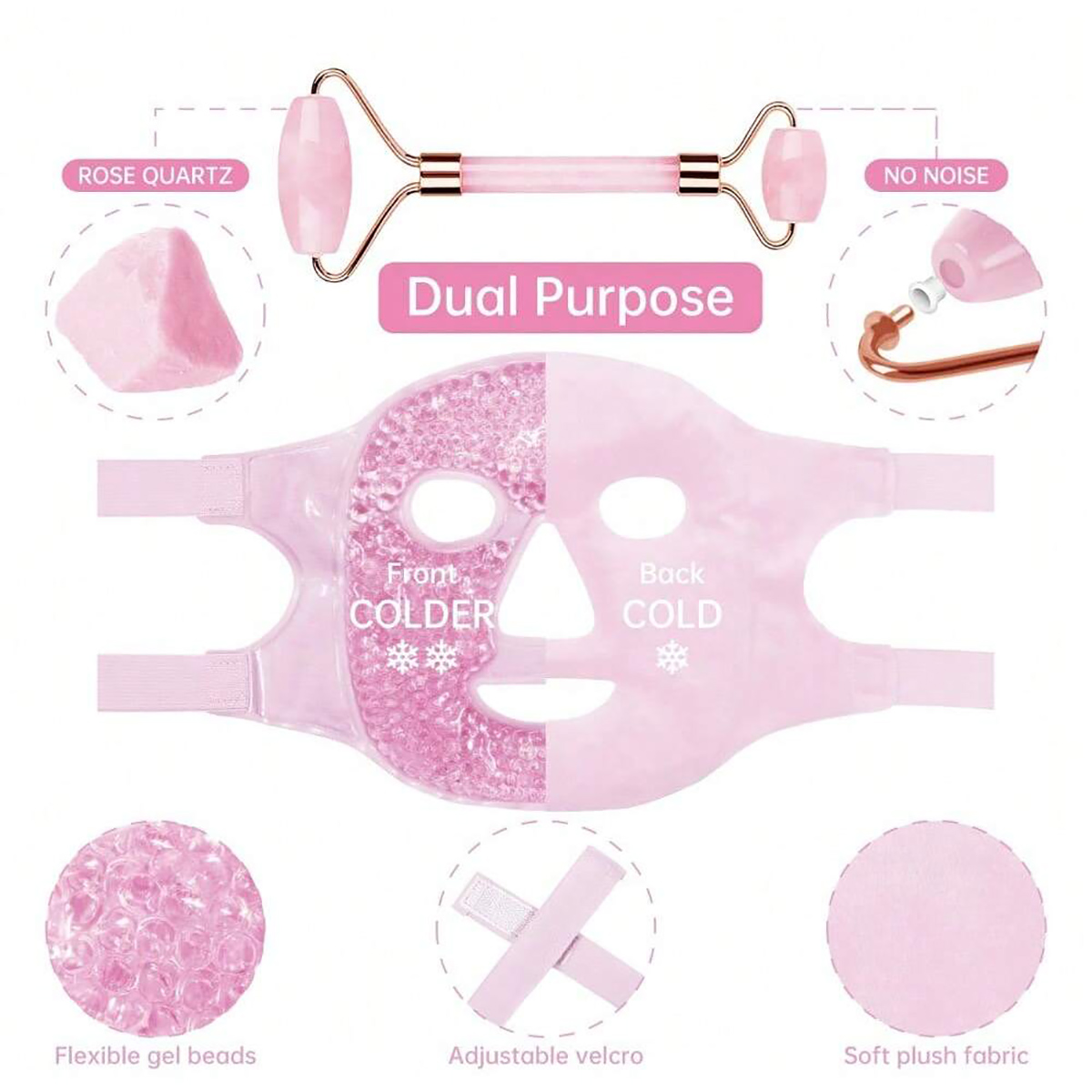 Gel Cooling Ice Face Eye Mask  - огляд і ціна Under Eye Gel