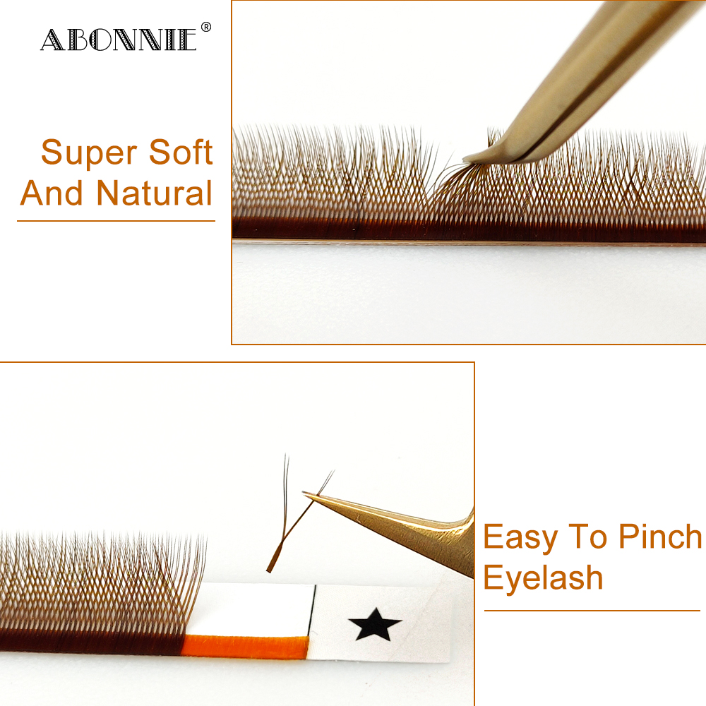 LAKANAKU High Quality Brown YY - огляд і ціна Eyelash Extension Y Shape