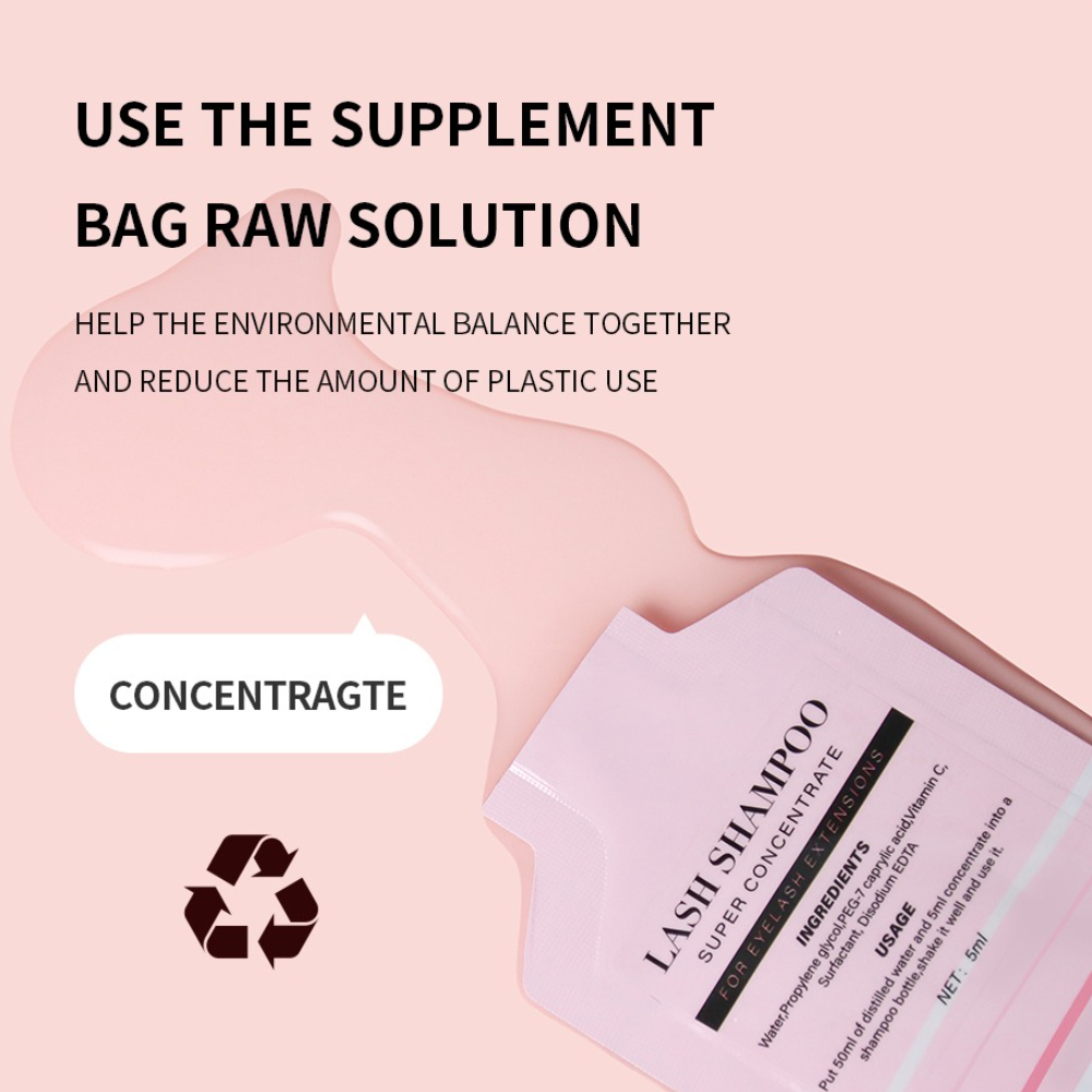 Eyelash Extension Shampoo foam - огляд і ціна Eyelash Extension Wash Kit