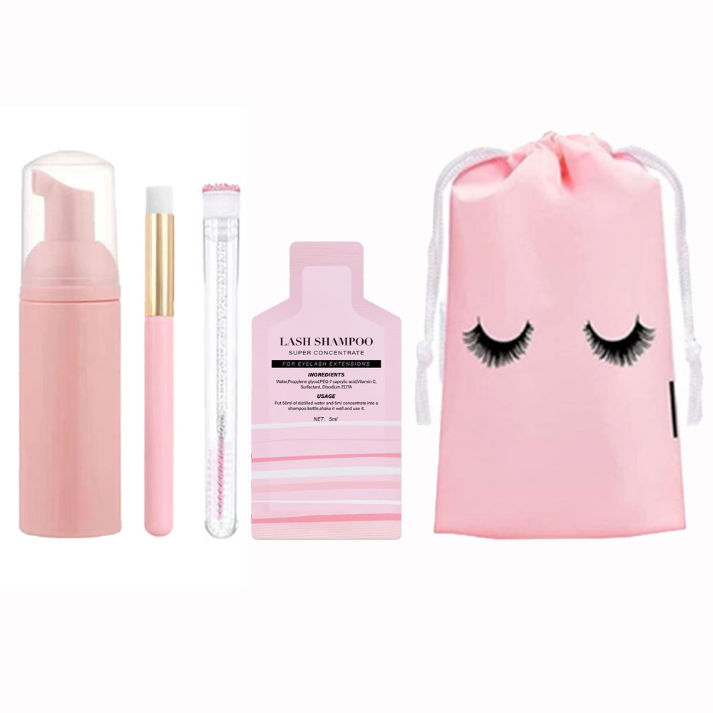 Eyelash Extension Shampoo foam - огляд і ціна Eyelash Extension Wash Kit