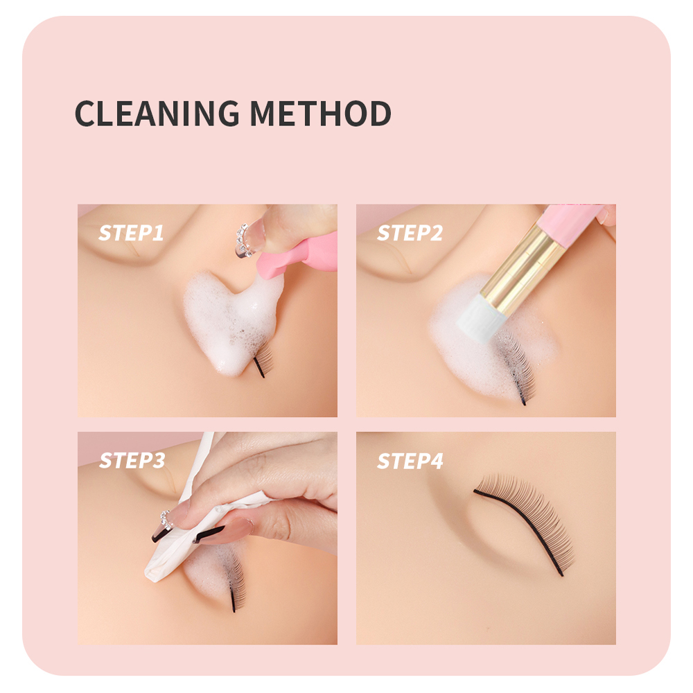 Eyelash Extension Shampoo foam - огляд і ціна Eyelash Extension Wash Kit