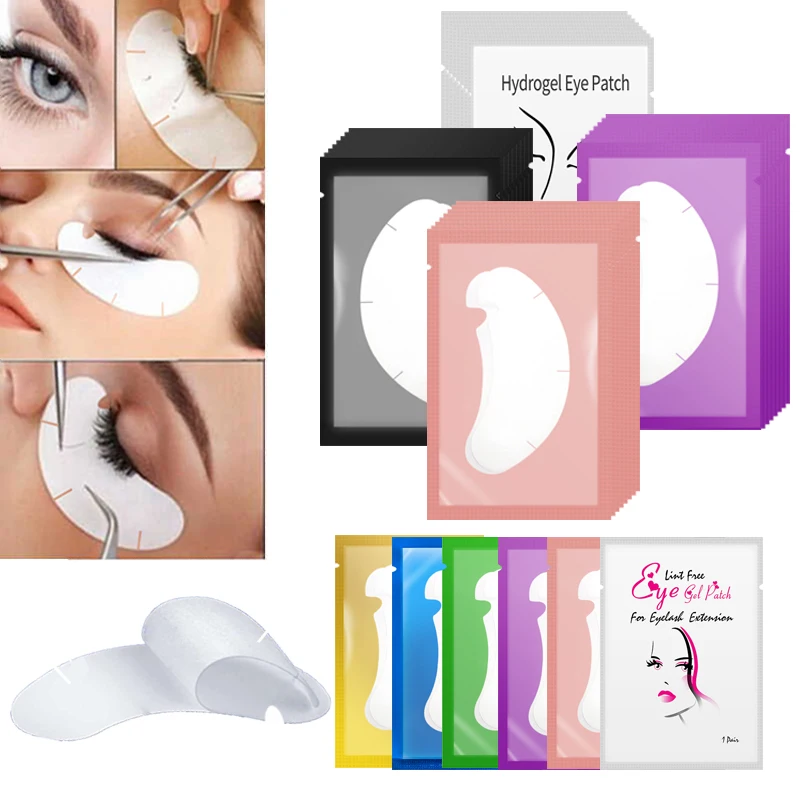 50/100PCS U Shape Eyelash Pads - огляд і ціна Under Eye Gel