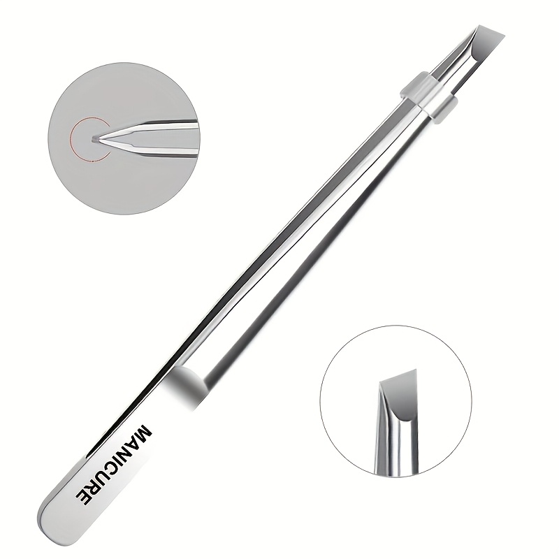 Stainless Steel Slant Tweezers - огляд і ціна Lash Extension Tweezers