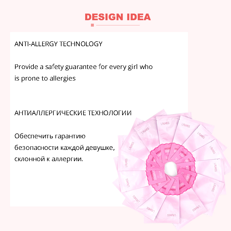 50pcs Eye Patches for Eyelash  - огляд і ціна Lash Mapping Sticker