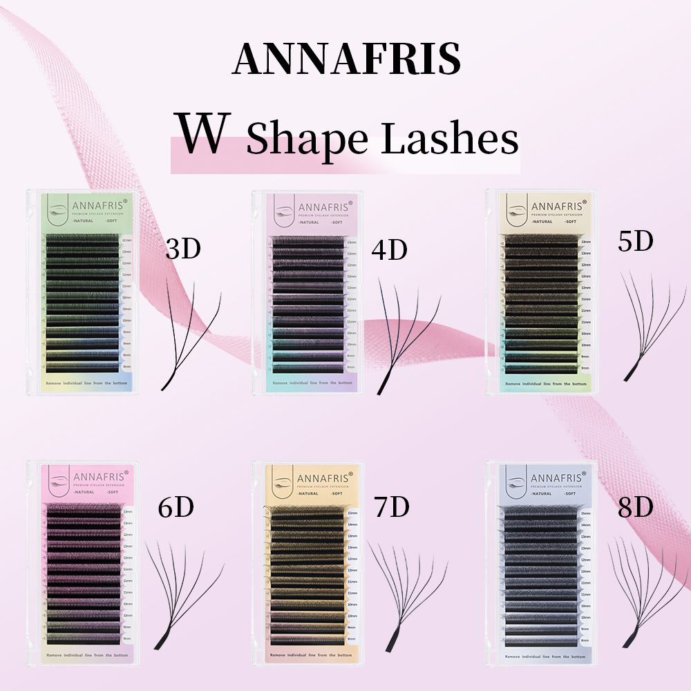 ANNAFRIS Premade Volume Fan YY - огляд і ціна Eyelash Extension Yelix