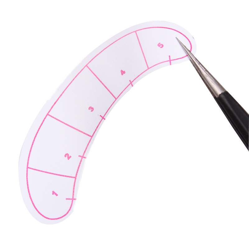 384PCS D Curl Cluster Lashes K - огляд і ціна Lash Extension Tweezers