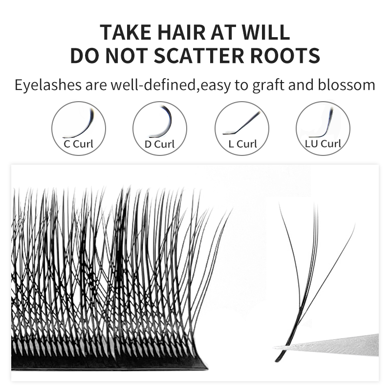 NATUHANA 3D W Shaped (2.0) Sof - огляд і ціна Eyelash Extension Y Shape