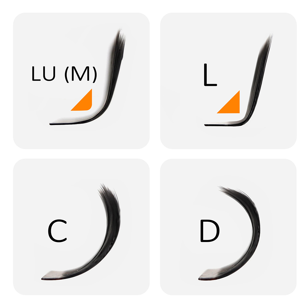 MASSCAKU L LU M Curl YY/W Shap - огляд і ціна Eyelash Extension Yelix