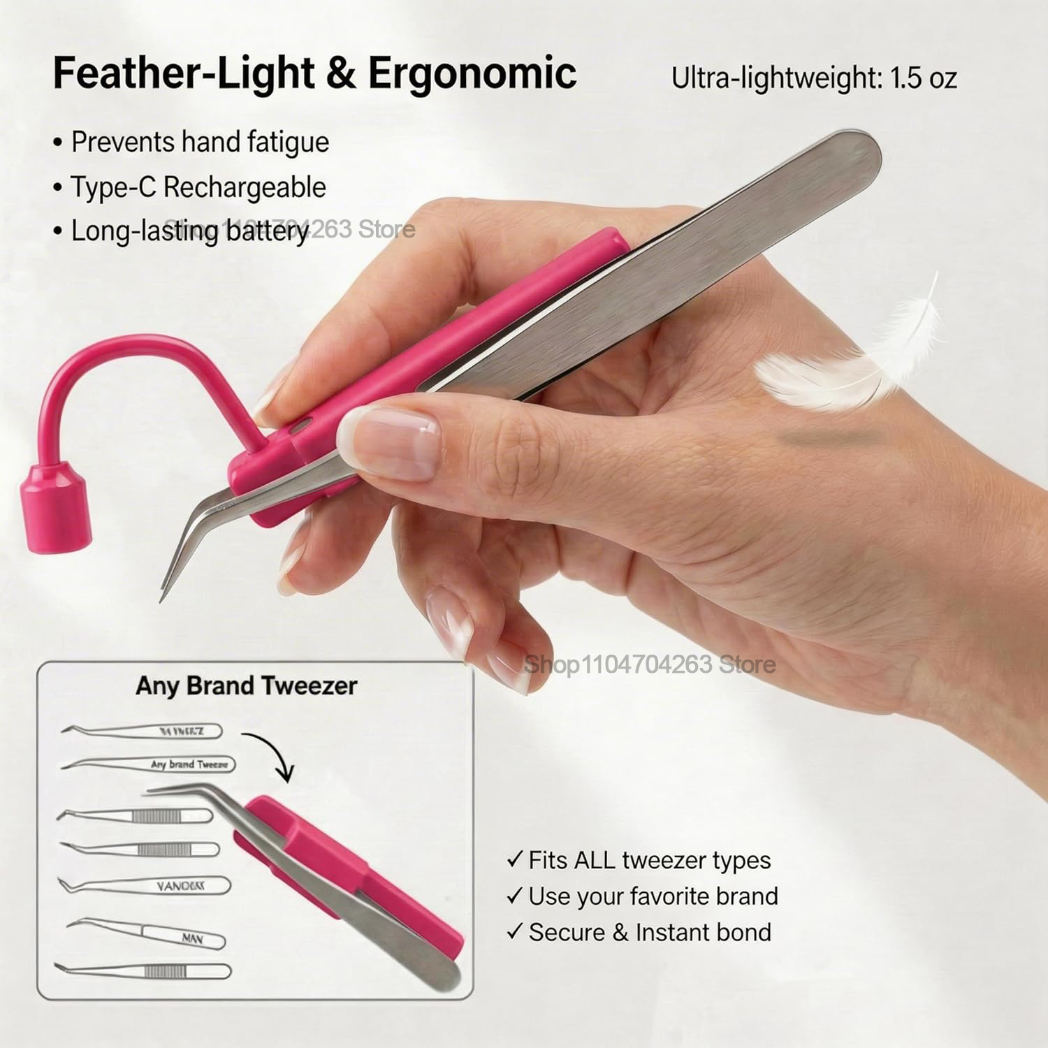 Mini UV Lash Light 180° Rotati - огляд і ціна Eyelash Extension Uv