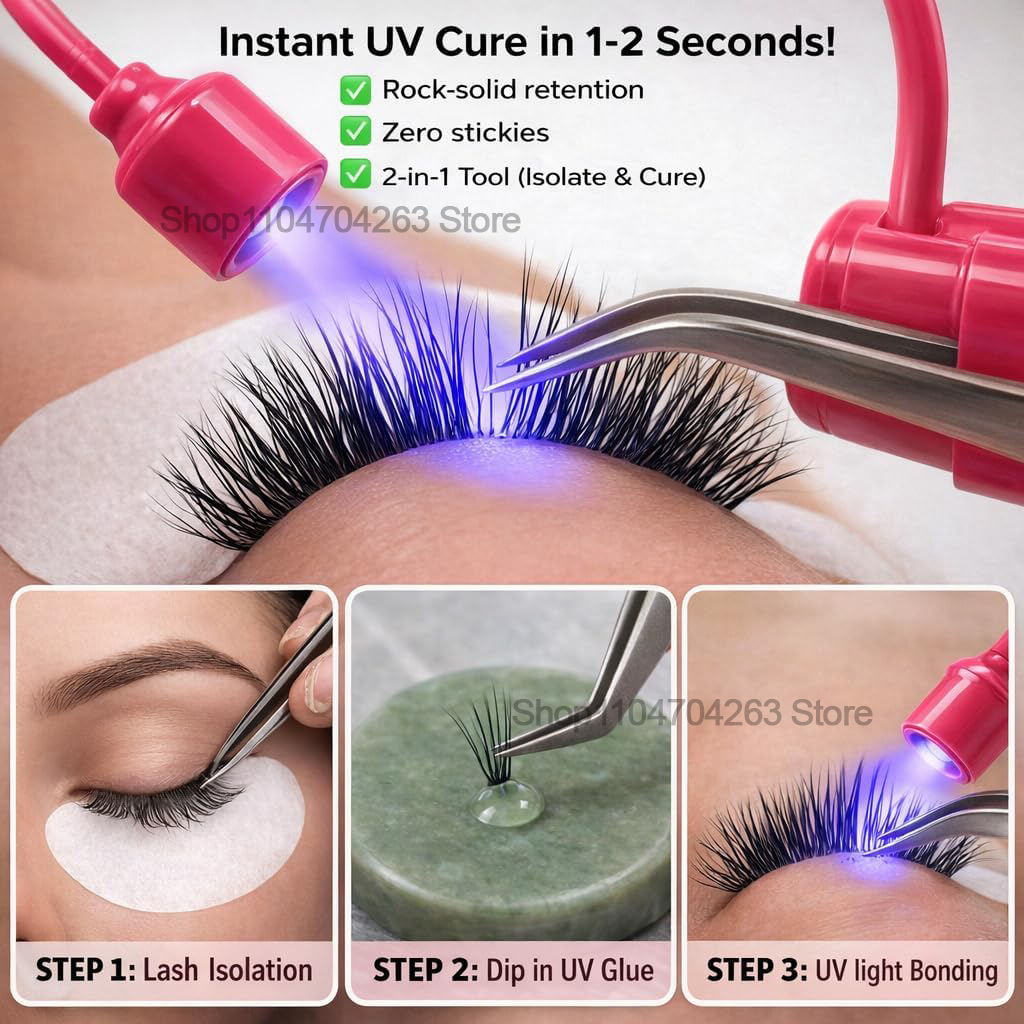 Mini UV Lash Light 180° Rotati - огляд і ціна Eyelash Extension Uv