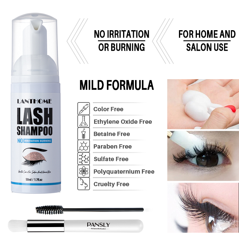 50ML Lanthome Pro Eyelash Exte - огляд і ціна Eyelash Extension Wash Kit