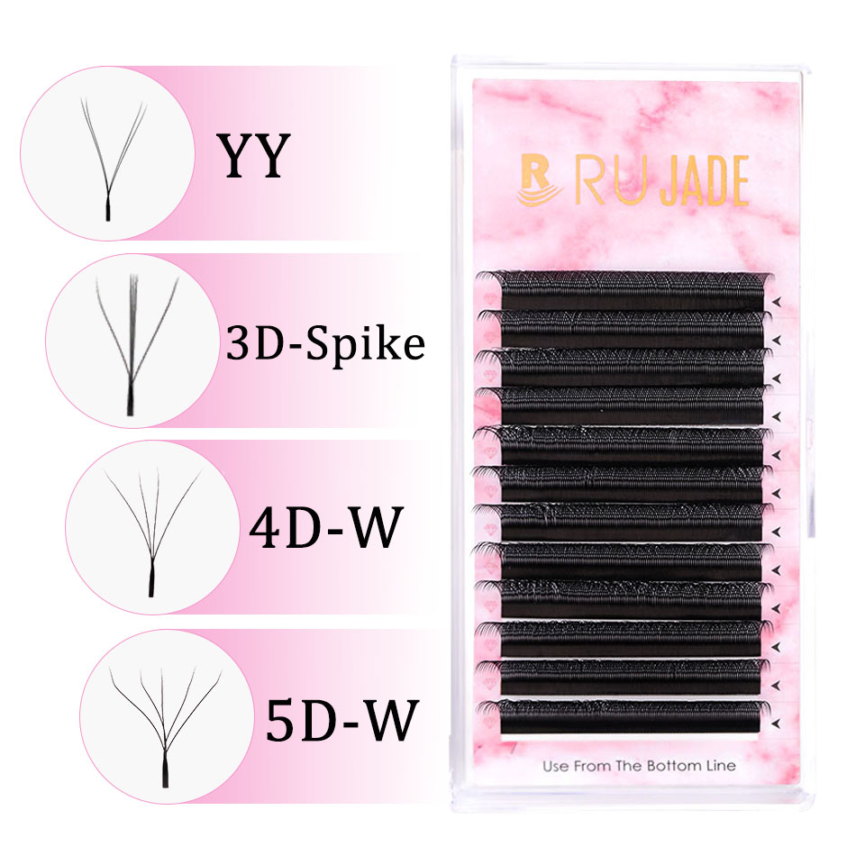 Rujade YY 3D 4D 5D W Shape Blo - огляд і ціна Eyelash Extension Y Shape