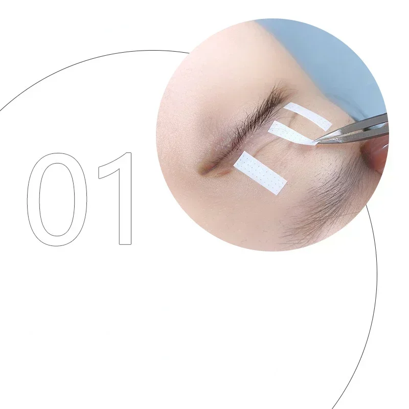 4MM Eyelash Lifting Tape Breat - огляд і ціна Lash Mapping Sticker