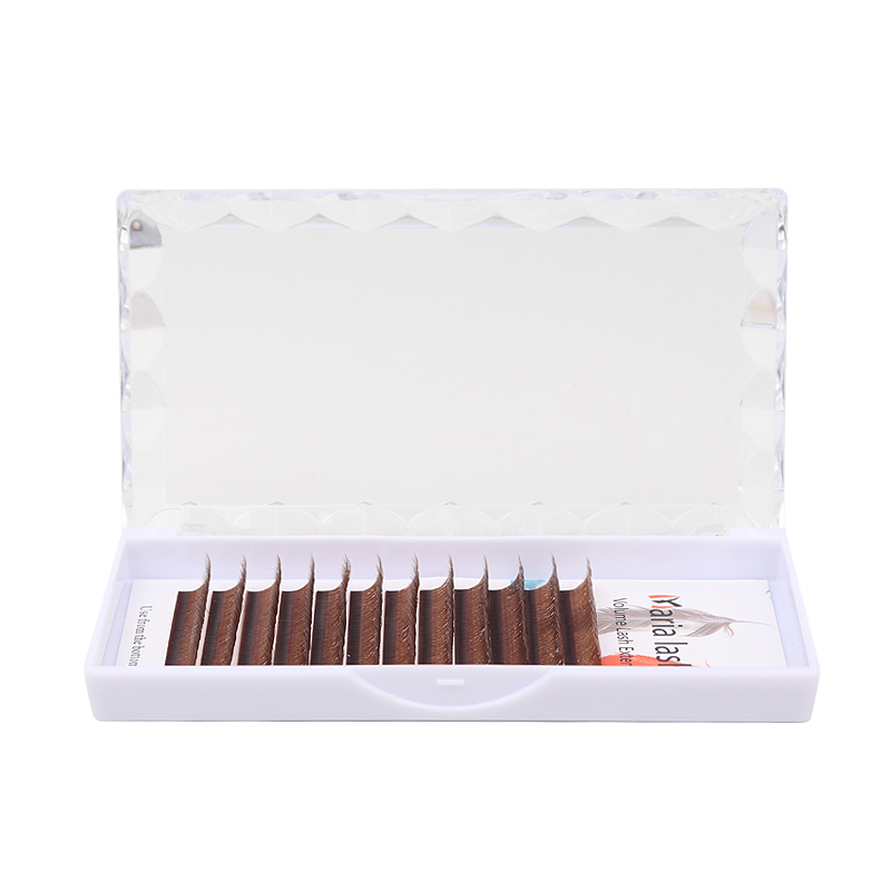 MARIA Brown YY Shaped Eyelash  - огляд і ціна Eyelash Extension Yelix