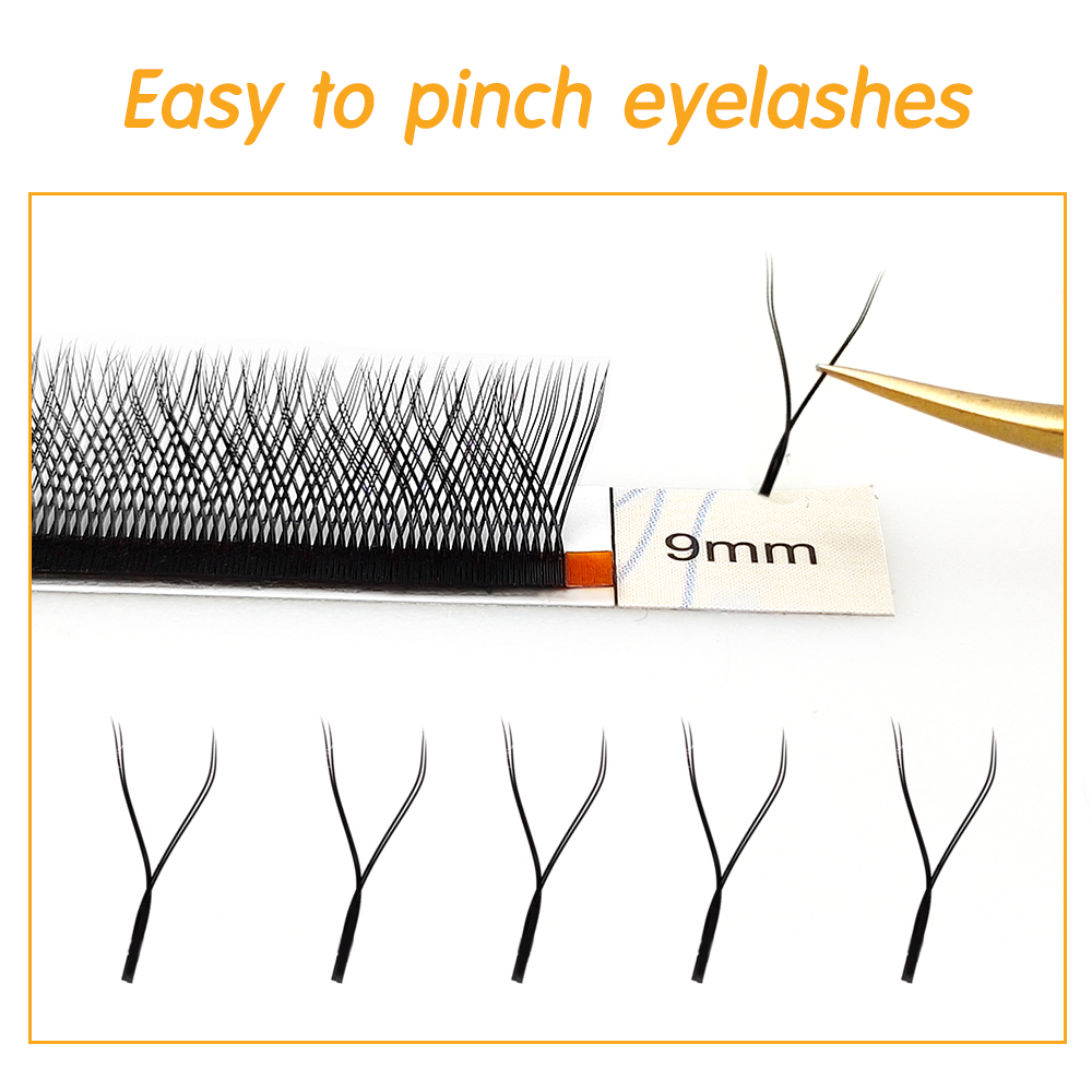 LAKANAKU Y Lashes Extensions C - огляд і ціна Eyelash Extension Y Shape