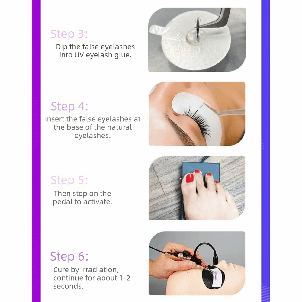 Portable UV Light for Lash Ext - огляд і ціна Eyelash Extension Uv