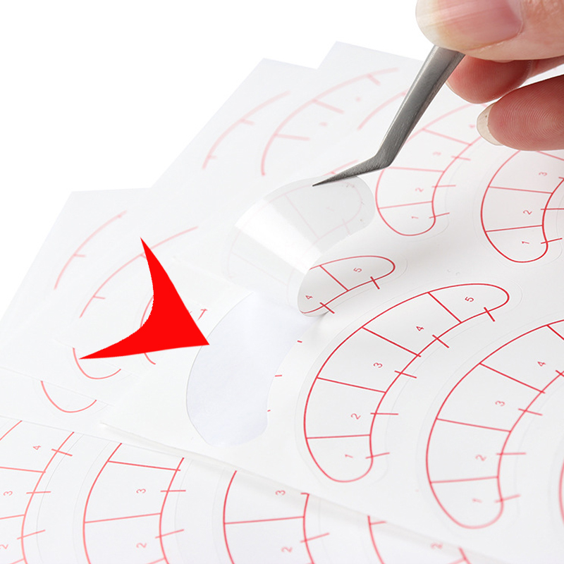 70/140 Pairs Lash Mapping Stic - огляд і ціна Lash Mapping Sticker