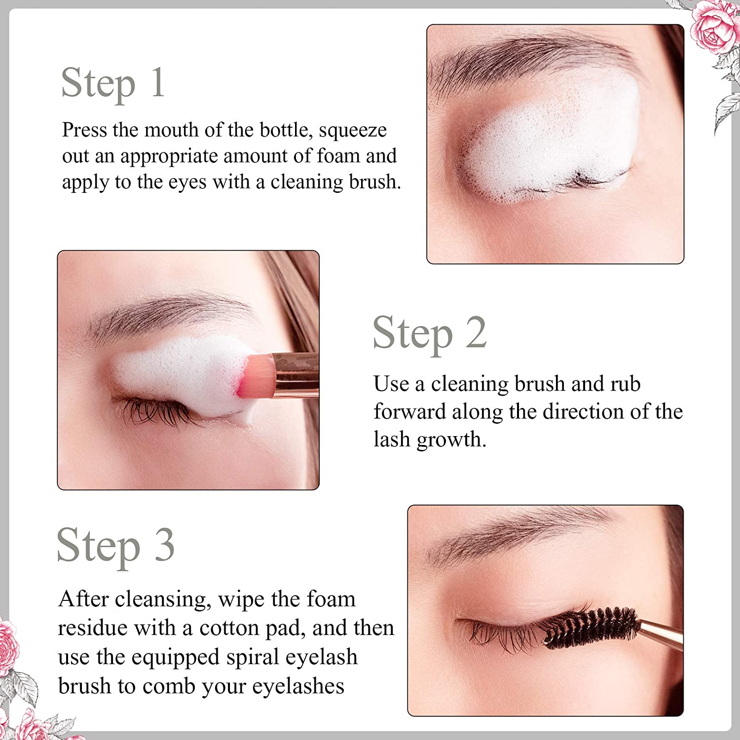 50ML Eyelash Extension Cleanse - огляд і ціна Eyelash Extension Wash Kit
