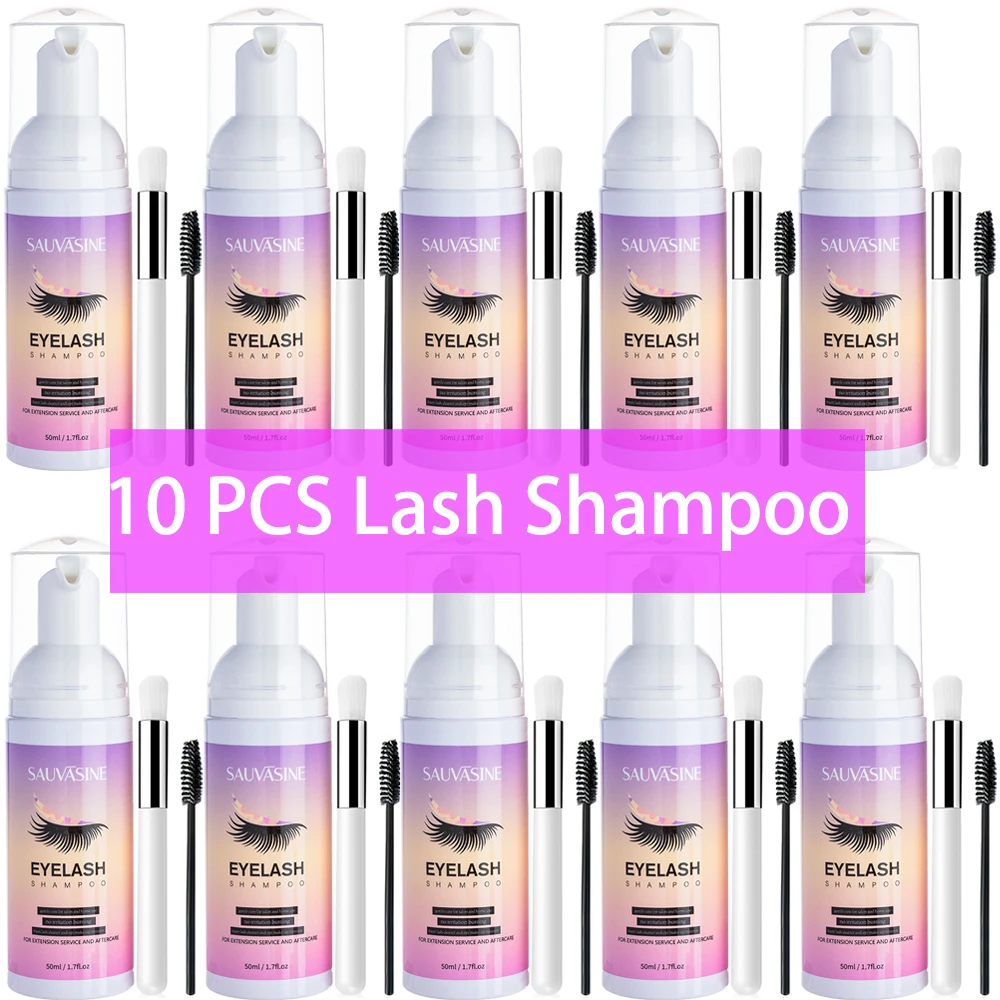 5/10PCS 50ML Eyelash Extension - огляд і ціна Eyelash Extension Wash Kit