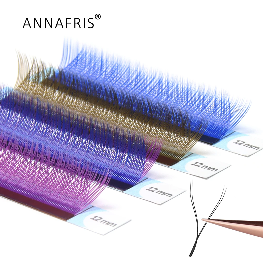 ANNAFRIS C/D Curl YY Lashes Co - огляд і ціна Eyelash Extension Y Shape