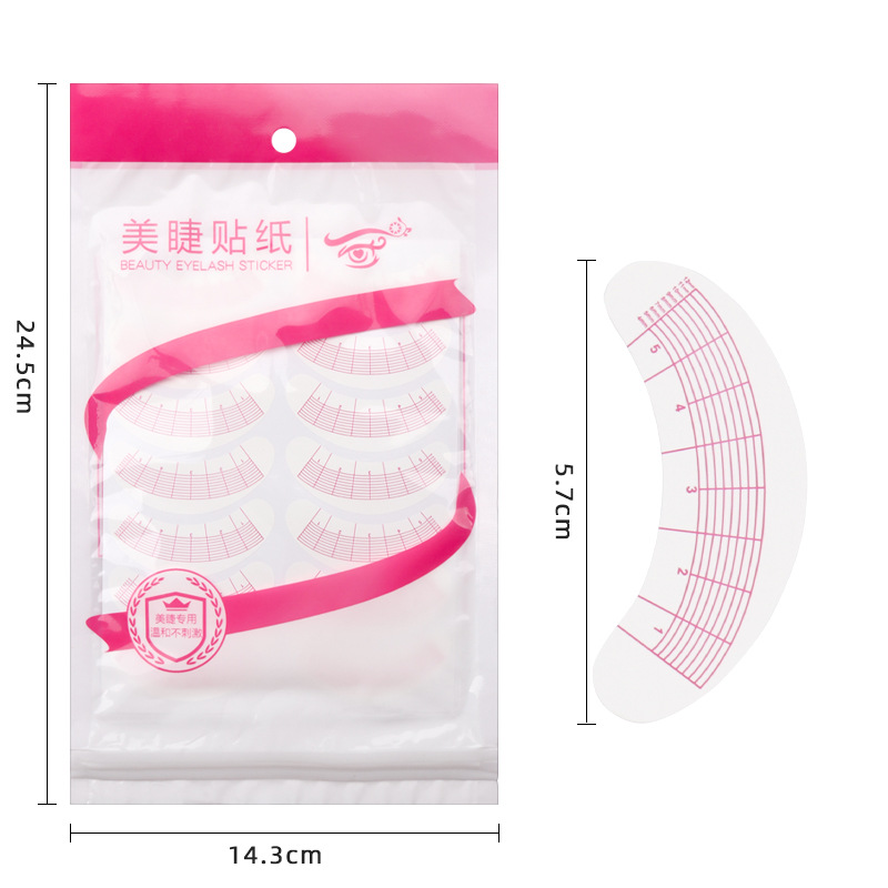 70 Pairs Eyelash Mapping Stick - огляд і ціна Lash Mapping Sticker