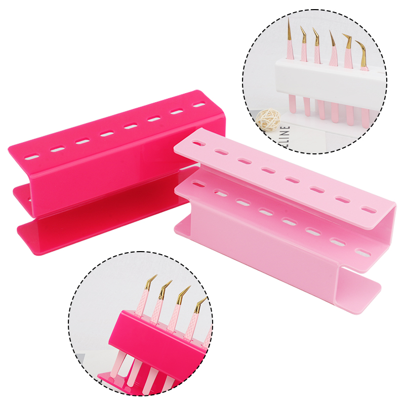 8 Holes Tweezers Display Stand - огляд і ціна Lash Extension Tweezers
