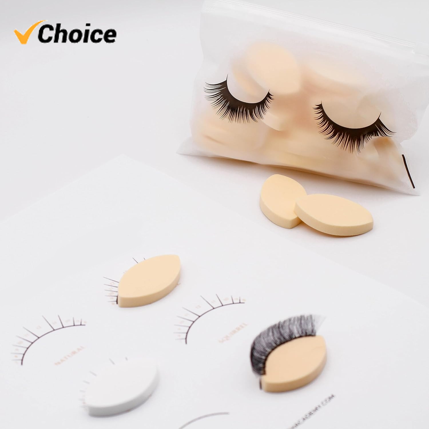 Beginner Lash Map Chart Wispy  - огляд і ціна Lash Mapping Sticker