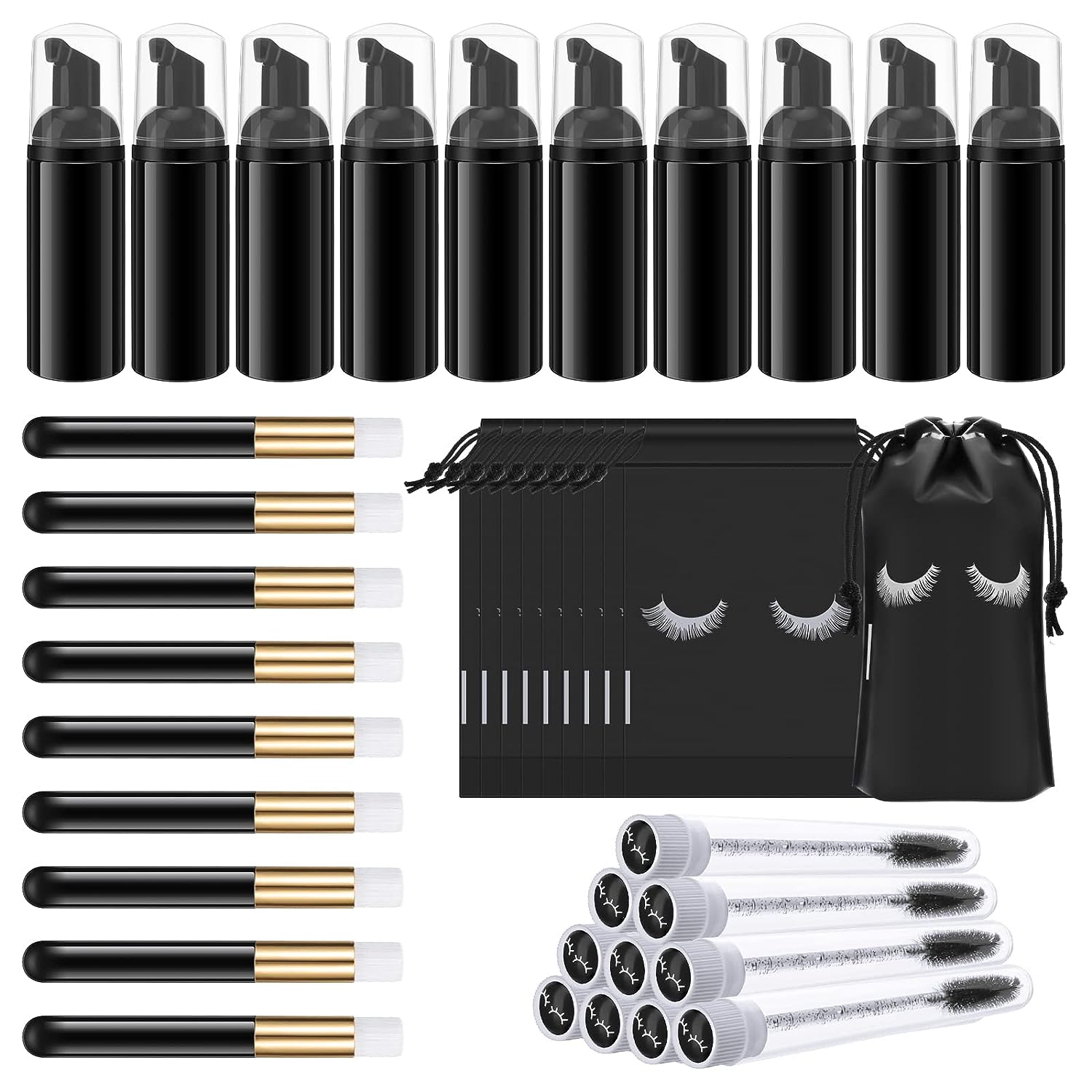 Eyelash Cleaning Set Lash Sham - огляд і ціна Eyelash Extension Wash Kit