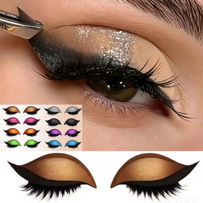 1/2 Pair Reusable Lazy Eye Sha - огляд і ціна Lash Mapping Sticker