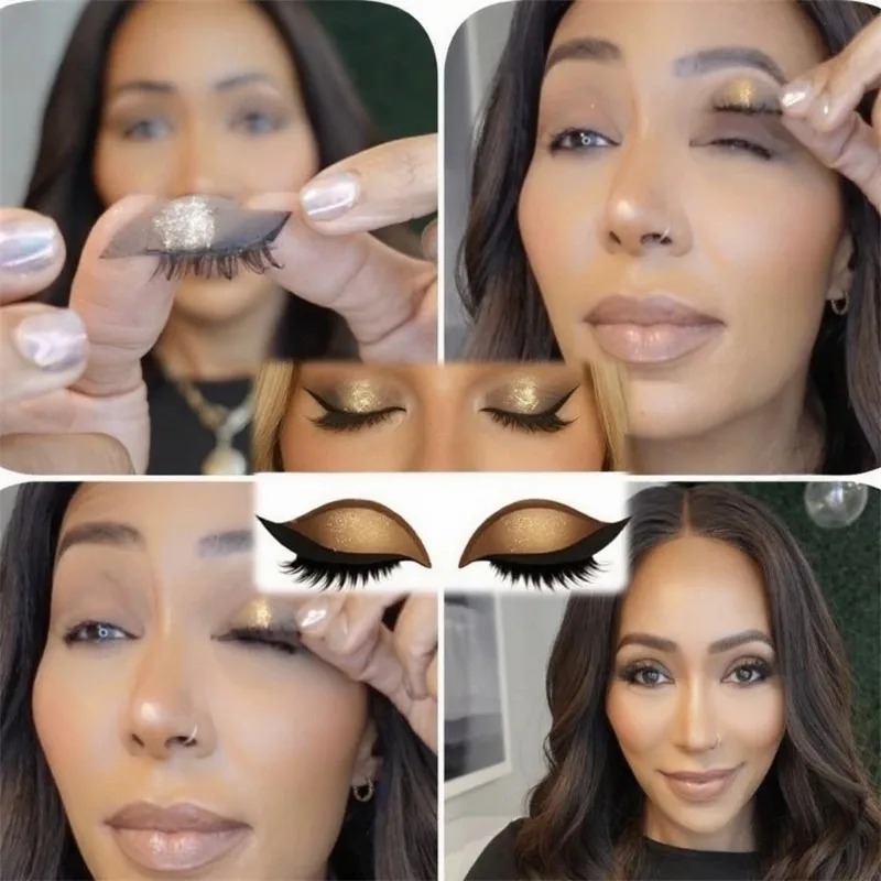 1/2 Pair Reusable Lazy Eye Sha - огляд і ціна Lash Mapping Sticker