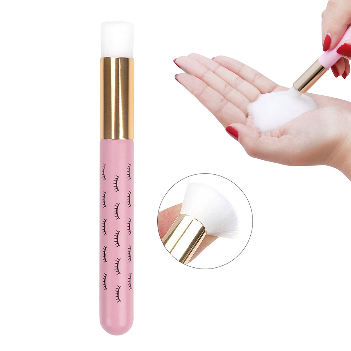 13Pcs Eyelash Extension Cleani - огляд і ціна Eyelash Extension Wash Kit