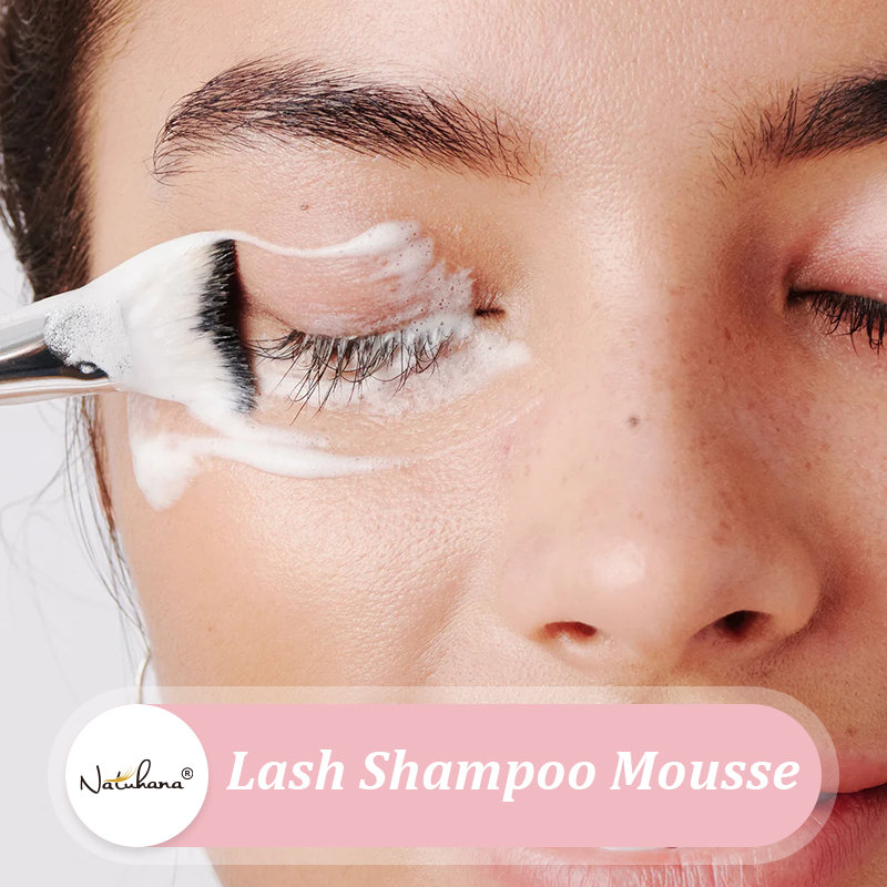 Natuhana 60ml Eyelash Extensio - огляд і ціна Eyelash Extension Wash Kit