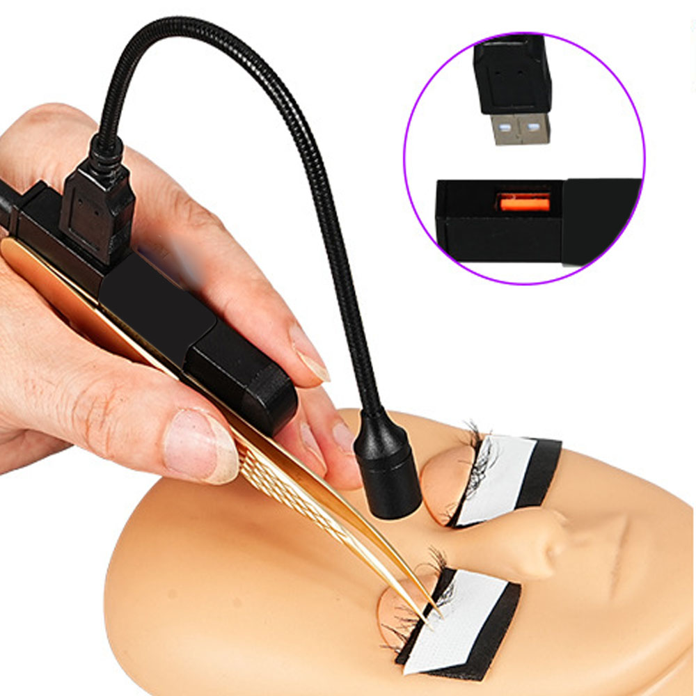 USB lamp head Handheld Tweezer - огляд і ціна Eyelash Extension Uv