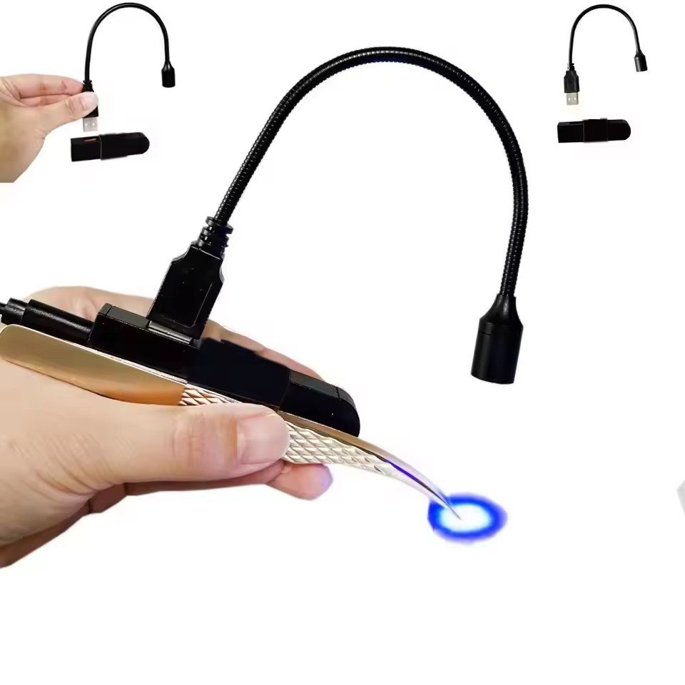 USB lamp head Handheld Tweezer - огляд і ціна Eyelash Extension Uv