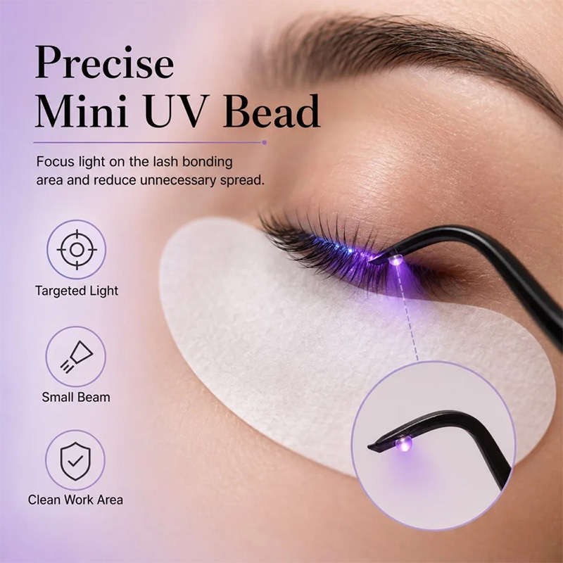 Mini UV Lash Lamp Tweezers 2‑S - огляд і ціна Eyelash Extension Uv