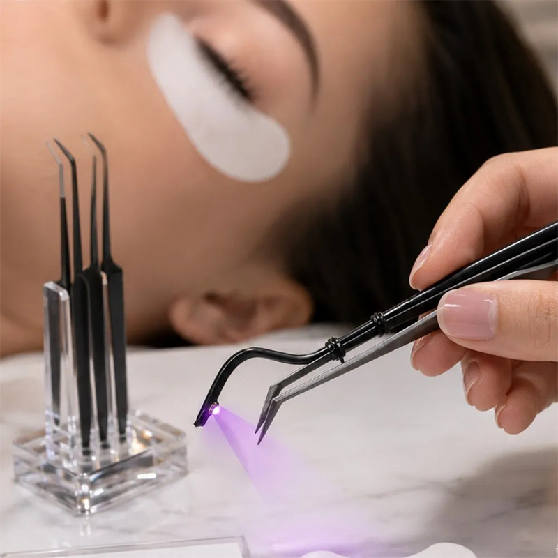 Mini UV Lash Lamp Tweezers 2‑S - огляд і ціна Eyelash Extension Uv