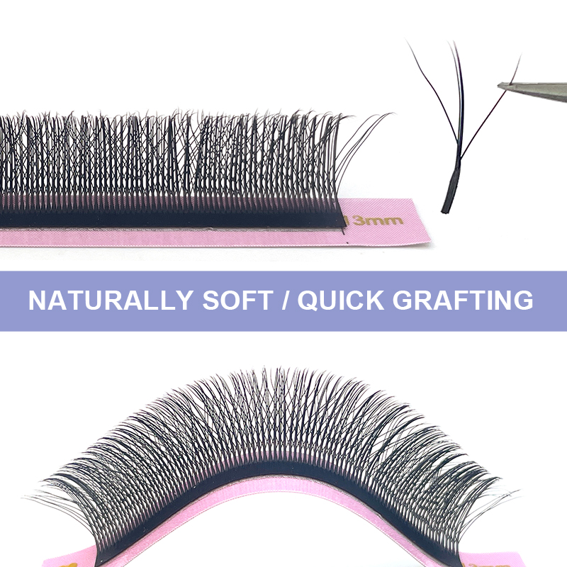 New Fairy 3D Thick W Shape Eas - огляд і ціна Eyelash Extension Y Shape