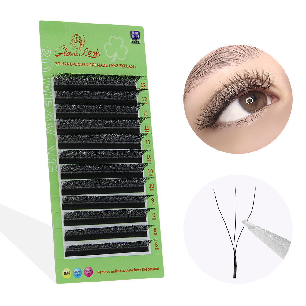 GLAMLASH W Shape Eyelash Exten - огляд і ціна Eyelash Extension Yelix