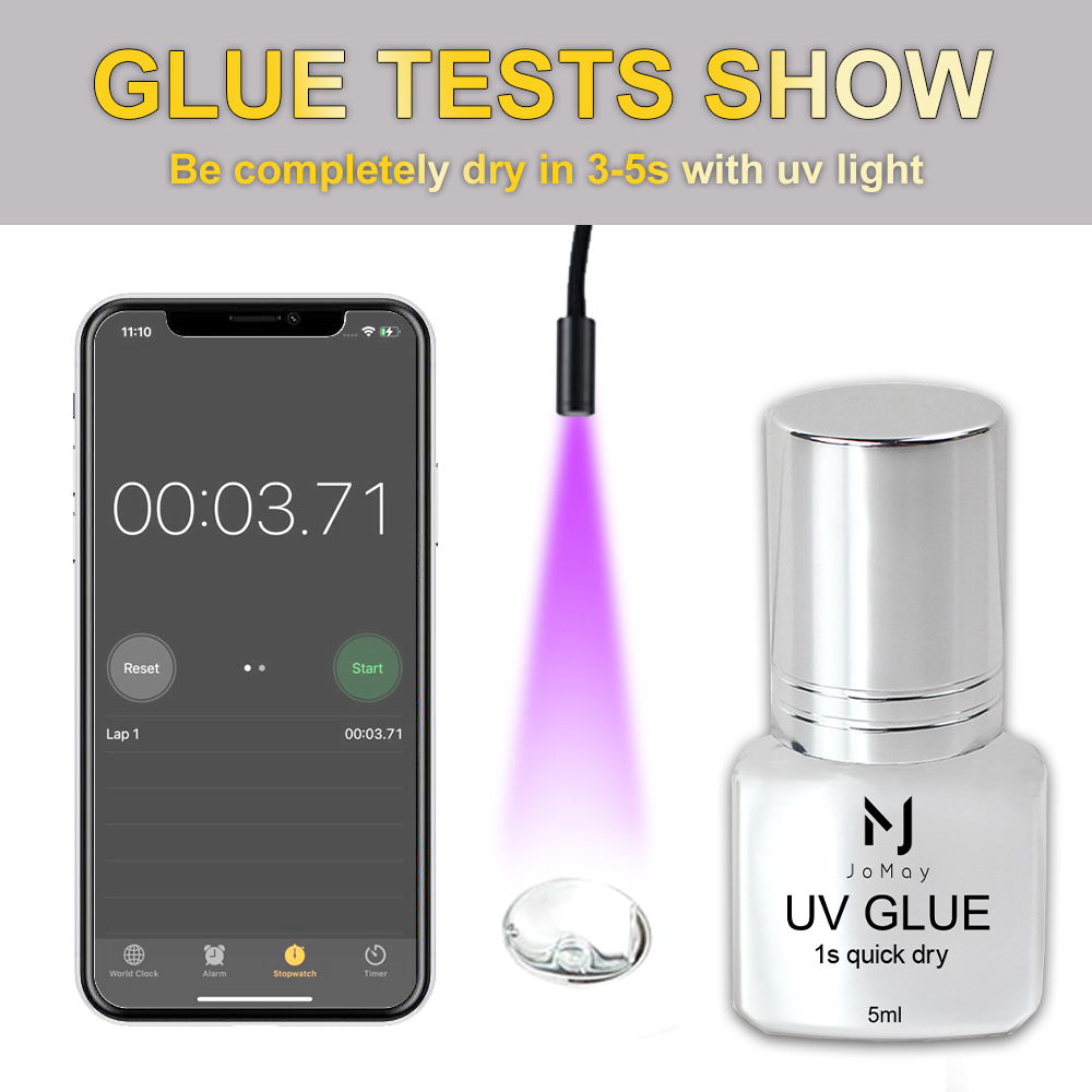JOMAY Glue Eyelash Extension U - огляд і ціна Eyelash Extension Uv