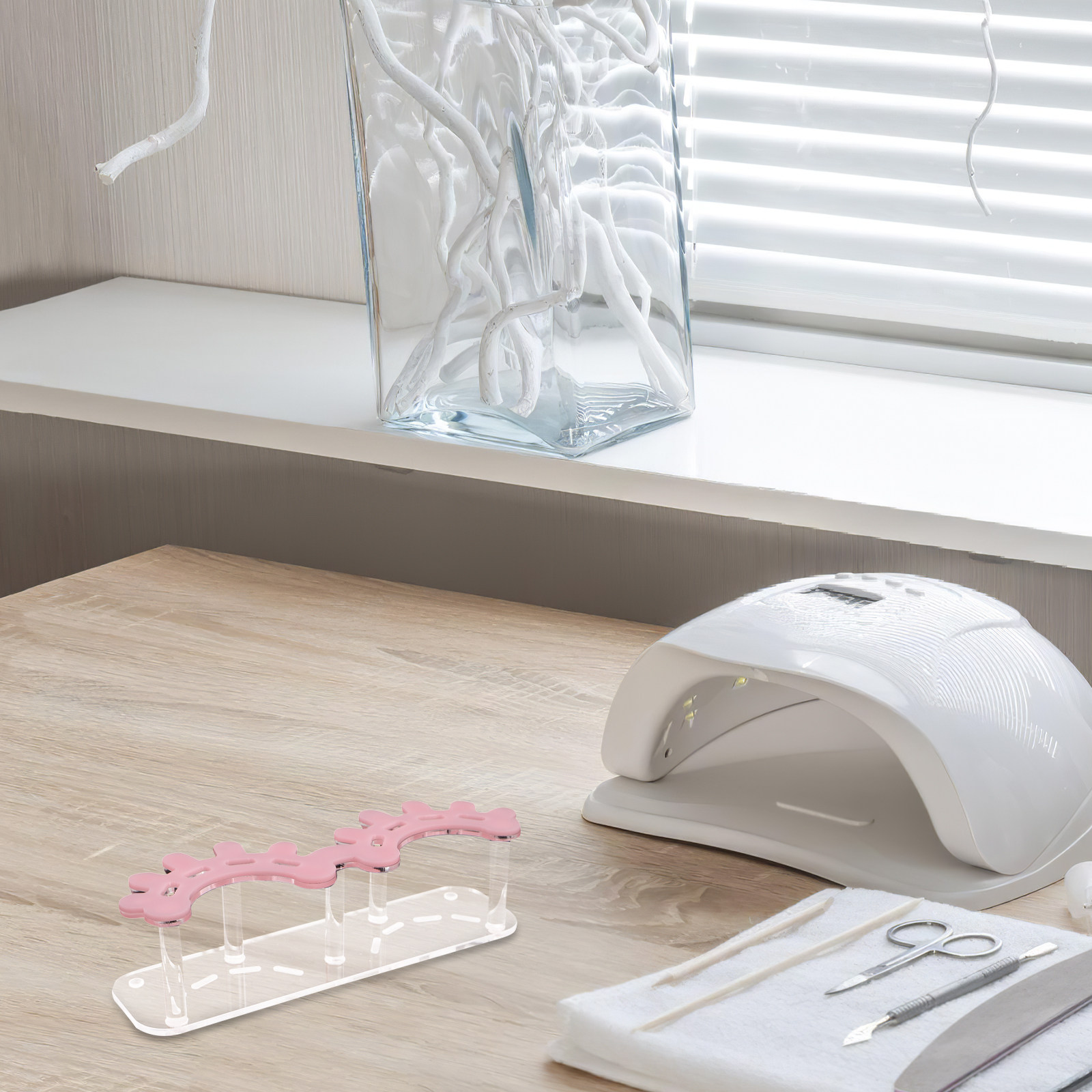 Acrylic Lash Tweezer Organizer - огляд і ціна Eyelash Extension No 8